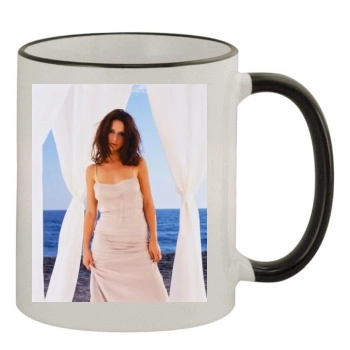 Jennifer Love Hewitt 11oz Colored Rim & Handle Mug