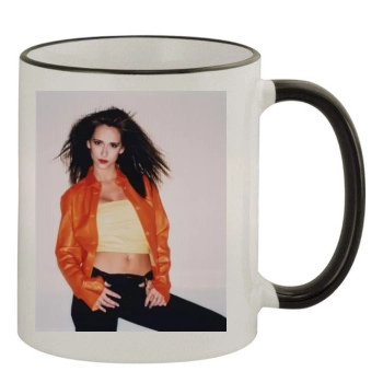 Jennifer Love Hewitt 11oz Colored Rim & Handle Mug