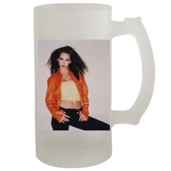 Jennifer Love Hewitt 16oz Frosted Beer Stein