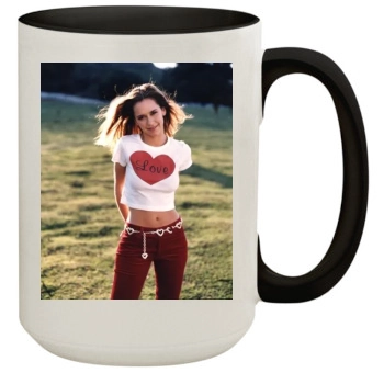 Jennifer Love Hewitt 15oz Colored Inner & Handle Mug