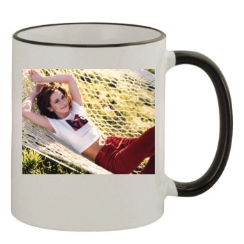 Jennifer Love Hewitt 11oz Colored Rim & Handle Mug