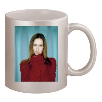 Jennifer Love Hewitt 11oz Metallic Silver Mug