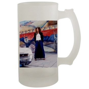 Jennifer Love Hewitt 16oz Frosted Beer Stein