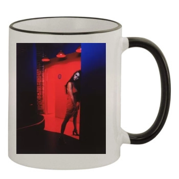 Jennifer Love Hewitt 11oz Colored Rim & Handle Mug