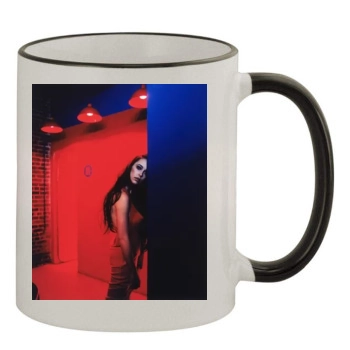 Jennifer Love Hewitt 11oz Colored Rim & Handle Mug