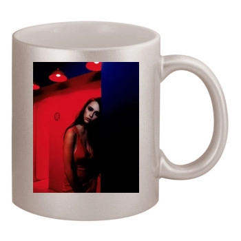 Jennifer Love Hewitt 11oz Metallic Silver Mug