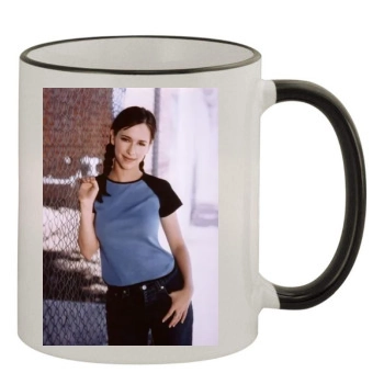 Jennifer Love Hewitt 11oz Colored Rim & Handle Mug