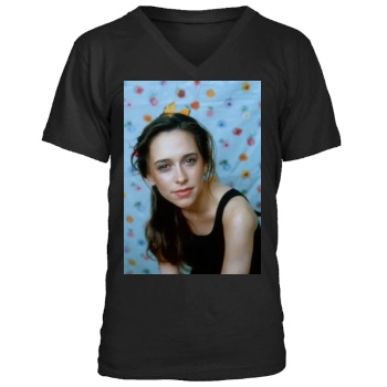 Jennifer Love Hewitt Men's V-Neck T-Shirt