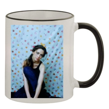 Jennifer Love Hewitt 11oz Colored Rim & Handle Mug