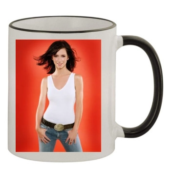 Jennifer Love Hewitt 11oz Colored Rim & Handle Mug