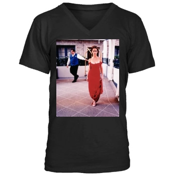 Jennifer Love Hewitt Men's V-Neck T-Shirt