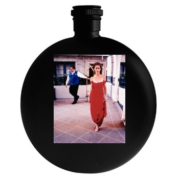 Jennifer Love Hewitt Round Flask