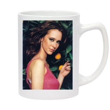 Jennifer Love Hewitt 14oz White Statesman Mug