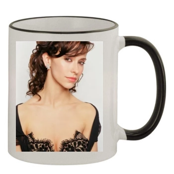 Jennifer Love Hewitt 11oz Colored Rim & Handle Mug