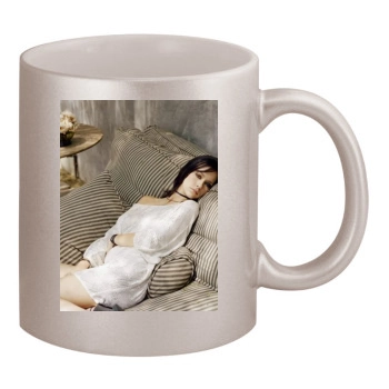 Jennifer Love Hewitt 11oz Metallic Silver Mug