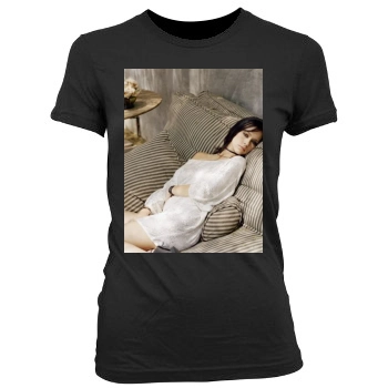 Jennifer Love Hewitt Women's Junior Cut Crewneck T-Shirt