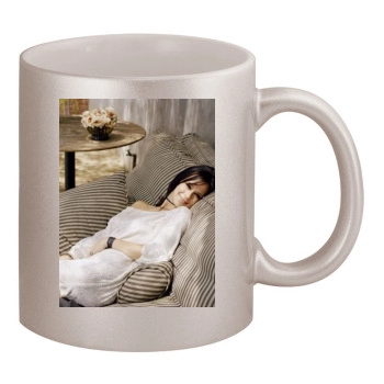 Jennifer Love Hewitt 11oz Metallic Silver Mug