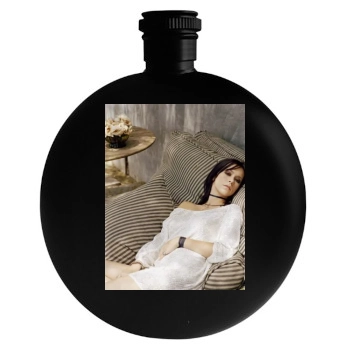 Jennifer Love Hewitt Round Flask