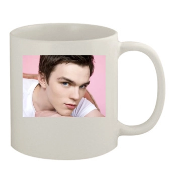 Nicholas Hoult 11oz White Mug