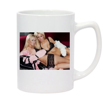 Paris Hilton 14oz White Statesman Mug