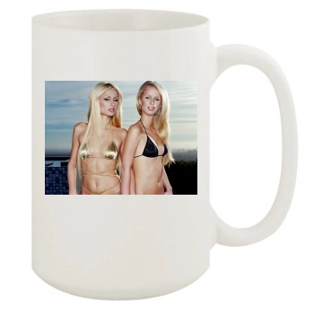 Paris Hilton 15oz White Mug