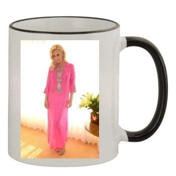 Jenny McCarthy 11oz Colored Rim & Handle Mug