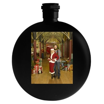 Jenny McCarthy Round Flask