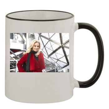 Jenny McCarthy 11oz Colored Rim & Handle Mug