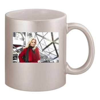 Jenny McCarthy 11oz Metallic Silver Mug