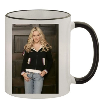 Jenny McCarthy 11oz Colored Rim & Handle Mug