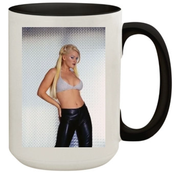 Jenny McCarthy 15oz Colored Inner & Handle Mug