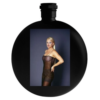 Jenny McCarthy Round Flask