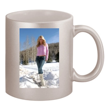 Jenny McCarthy 11oz Metallic Silver Mug