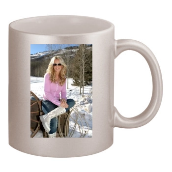 Jenny McCarthy 11oz Metallic Silver Mug