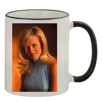 Jenny McCarthy 11oz Colored Rim & Handle Mug