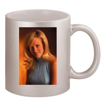 Jenny McCarthy 11oz Metallic Silver Mug