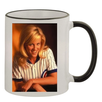 Jenny McCarthy 11oz Colored Rim & Handle Mug