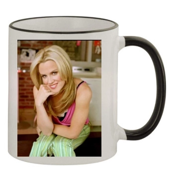 Jenny McCarthy 11oz Colored Rim & Handle Mug