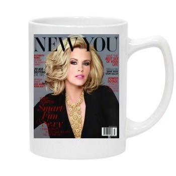 Jenny McCarthy 14oz White Statesman Mug