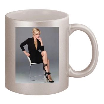 Jenny McCarthy 11oz Metallic Silver Mug