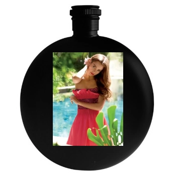 Jessica Alba Round Flask