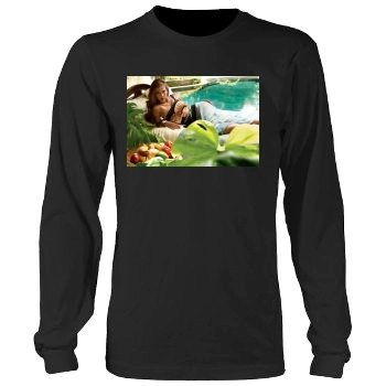 Jessica Alba Men's Heavy Long Sleeve TShirt