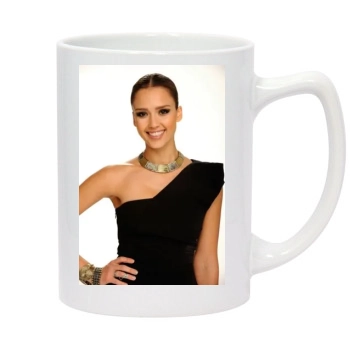 Jessica Alba 14oz White Statesman Mug