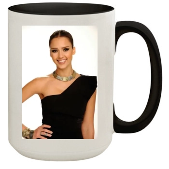 Jessica Alba 15oz Colored Inner & Handle Mug