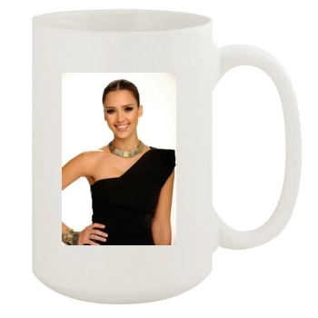 Jessica Alba 15oz White Mug