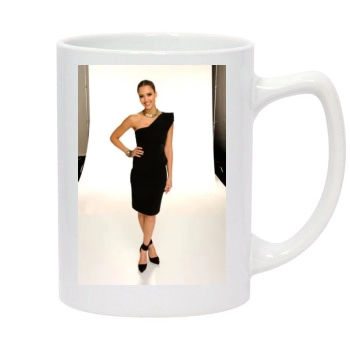 Jessica Alba 14oz White Statesman Mug