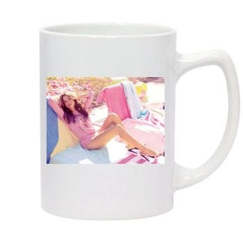 Jessica Alba 14oz White Statesman Mug