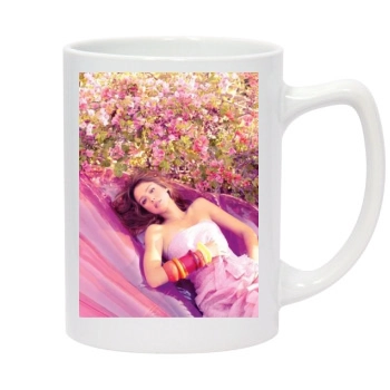 Jessica Alba 14oz White Statesman Mug