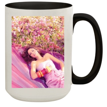 Jessica Alba 15oz Colored Inner & Handle Mug