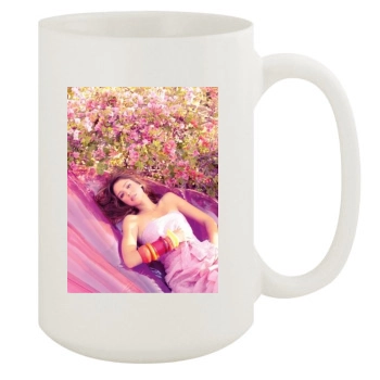 Jessica Alba 15oz White Mug